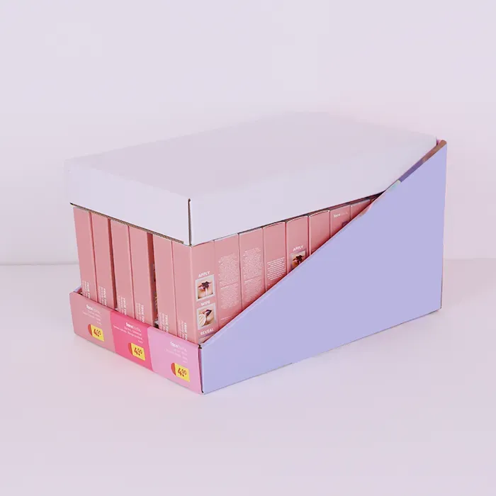 Näyttövalmis pakkaus